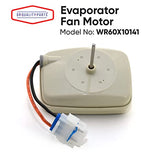 WR60X10141 Refrigerator Evaporator Fan Motor Replacement Part by DR Quality Parts - Exact fit for General Electric & Hotpoint Refrigerators