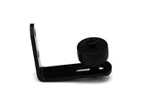 Black Bottom Guide Stay Roller Adjustable for Barn Door Hardware