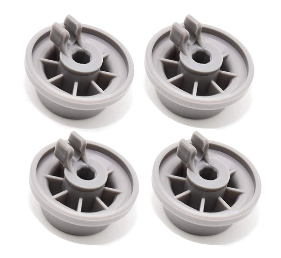 4 Pack of 165314 Dishwasher Lower Rack Wheel - Replacement by DR Quality Parts Replaces 00420198 420198