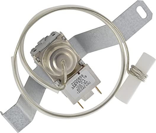 2200859 Refrigerator Thermostat Control Replace for WP2200859 AP6006464 PS11739539 Compatible with Whirlpool Kenmore Maytag KitchenAid replaces
